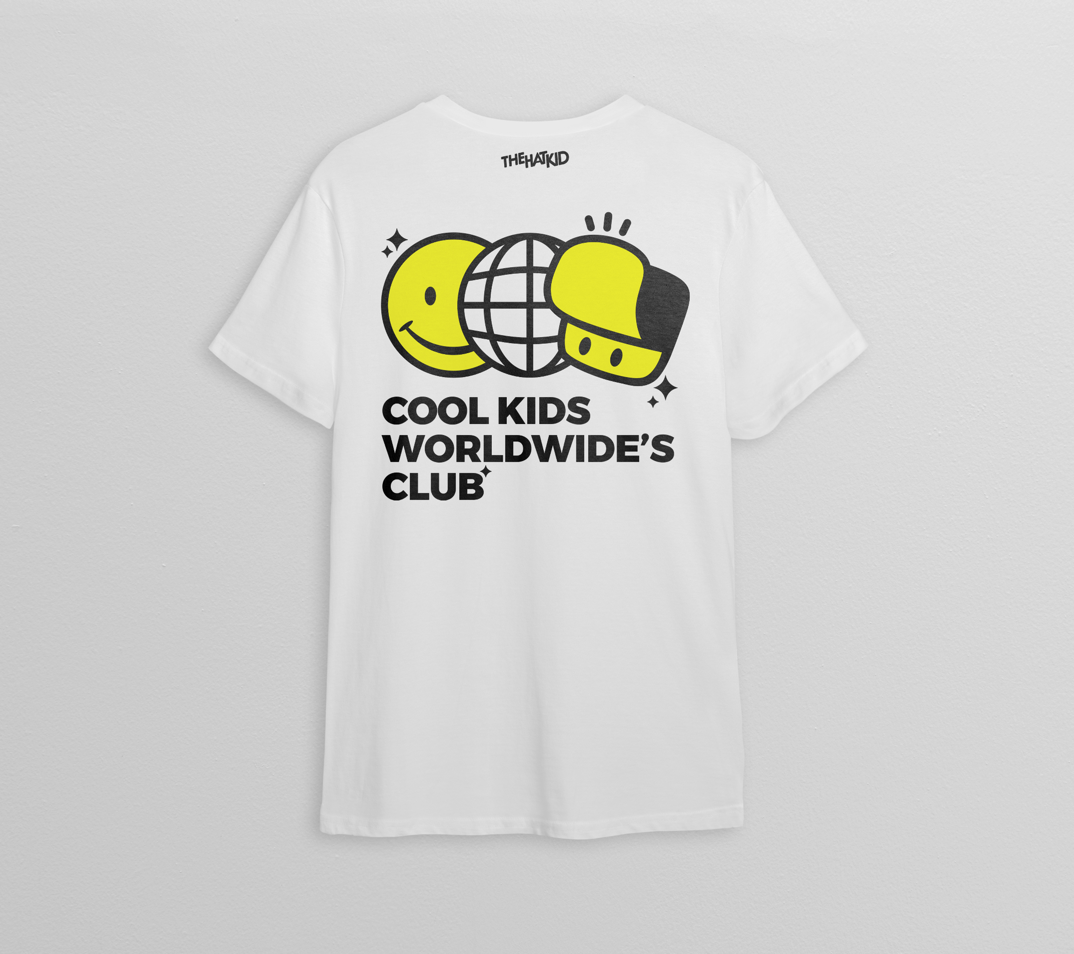 T-Shirt THE WORLDWIDE\'S COOL HATKID CLUB” KIDS –